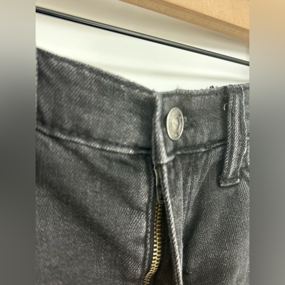 Aerie Daydream Denim Black Shorts Women's XS - Picture 7 of 11
